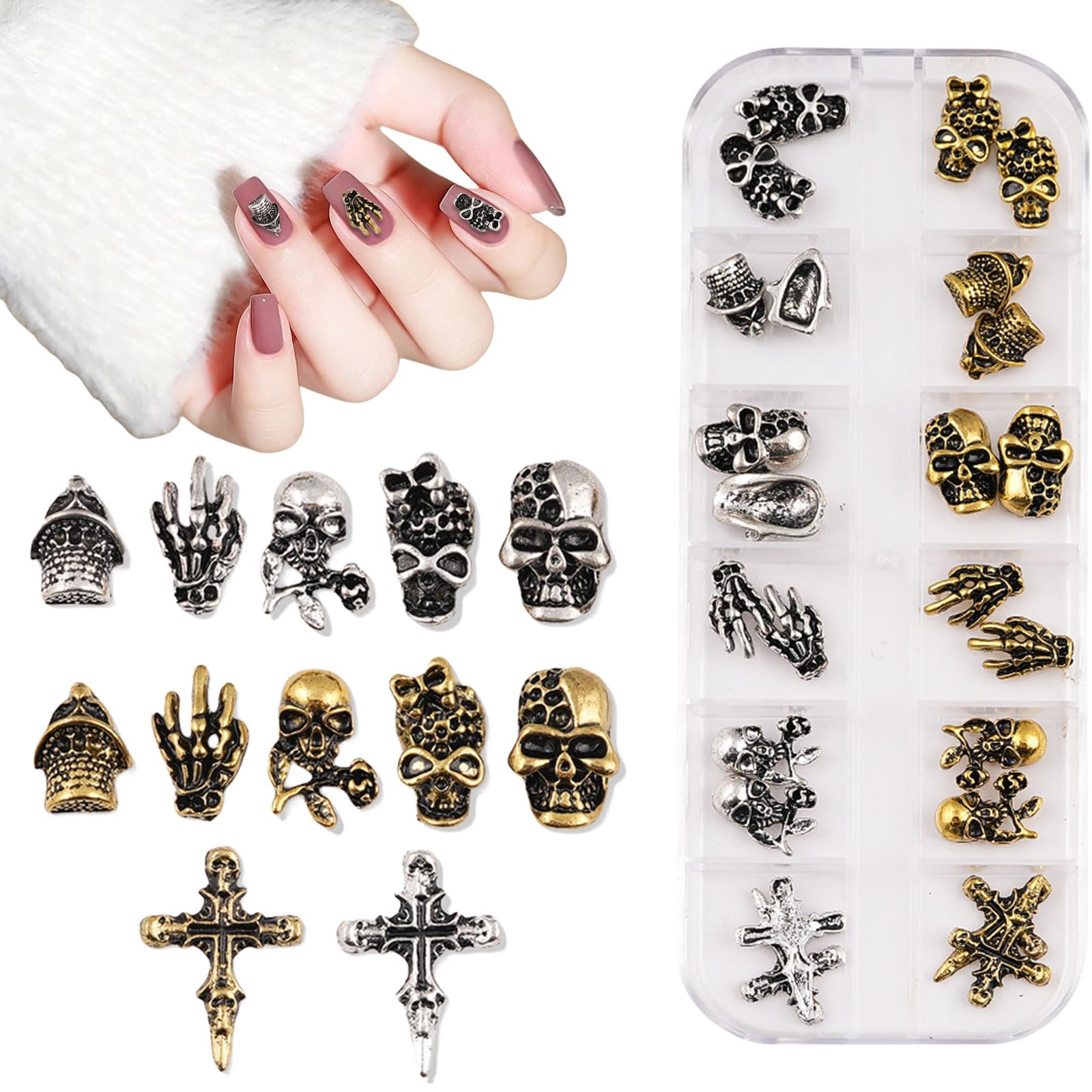 No.1101　選べるハロウィン　カボチャ　クモ　ネイルパーツ No.1101 選べるハロウィン カボチャ クモ ネイルパーツ ネイルパーツ